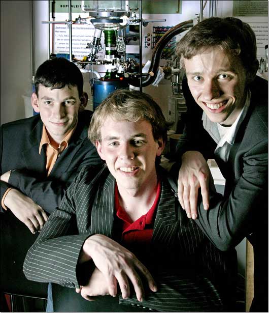 Peter Jaschke, Andreas Raba und Matthias D�bgen (v. l.)