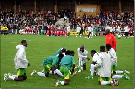 Die Hoffnung Togos ruht auf diesen M�nnern.
